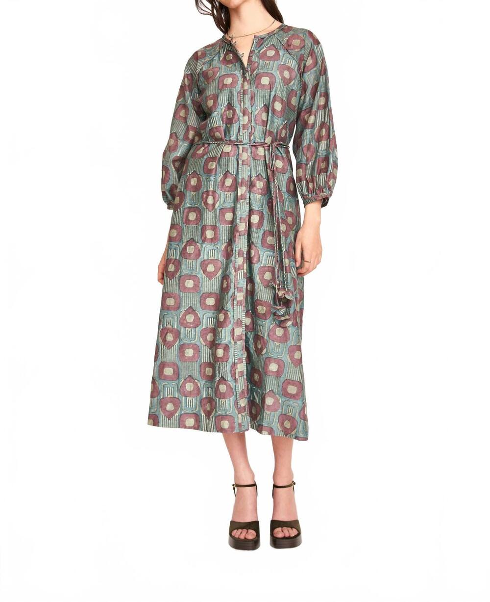 NEW MIRTH somerset midi dress in green